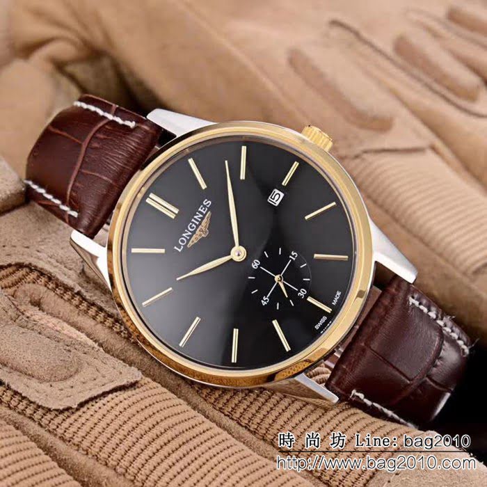 LONGINES浪琴 經典兩針半 精品男士腕表 WSS0866